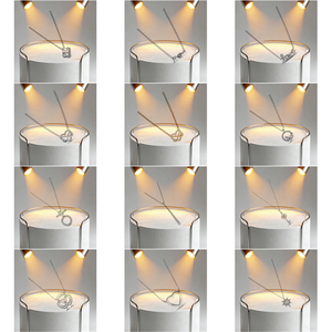 Collar DIY de Alta Calidad para Mujer, Regalo de Cumpleaños con Logo S925 <span class=keywords><strong>Ale</strong></span>, Souvenir - Product Image 2