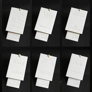 Etiquetas Personalizadas para Ropa con Logotipo |   Etiqueta Colgante Premium Impresa para Marcas de Ropa - Product Image 6