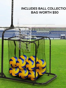 <span class=keywords><strong>Filet</strong></span> <span class=keywords><strong>de</strong></span> <span class=keywords><strong>volley</strong></span>-ball à prix avantageux, intérieur et extérieur, réglable en 4 hauteurs et angles, portable, appareil d'entraînement pour le <span class=keywords><strong>volley</strong></span>-ball - Product Image 5