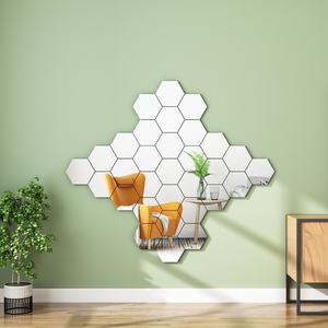 Usine En Gros 2mm Acrylique Flexible Libre Style Mur Maison Décoration Intérieure Auto-Adhésif Miroir Feuille Miroir Spiegel Espejo - Product Image 5