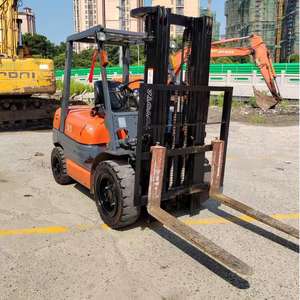 Cylindre intermédiaire 3 étages 4,5 m pour moteur diesel 6fd30, chariot élévateur à fourche lourd 3 tonnes, stock fabriqué au Japon, utilisation en entrepôt - Product Image 5