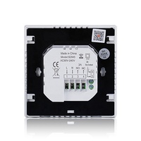 Thermostat intelligent pour chauffage électrique au sol, application Tuya, Wifi, programmable, écran LCD, avec boutons poussoirs