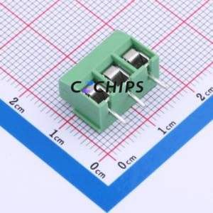 DG126-5.0-03P-14-00A(H) <b>Screw</b> Terminal <b>Block</b> Through hole Component (THT),P=5mm Connector 5mm Through Hole 3P 1 - Product Image 2