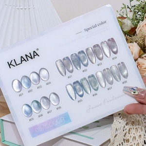 Kit de vernis à ongles non toxique 15 ml avec perles de verre effet œil de chat, sans HEMA, style français, conditionnement en flacon liquide pour salon - Product Image 5