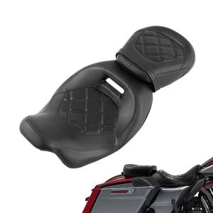 CCRider XF2906SC231-02-BK ที่นั่งคนขับสีดำสำหรับ <span class=keywords><strong>Harley</strong></span> Touring Seat Glide <span class=keywords><strong>CVO</strong></span> Limited 2009-2020 - Product Image 2