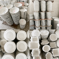 Vaisselle en céramique blanche en gros, stock usine prêt à l'emploi, assiettes, bols et plateaux en porcelaine nordique pour hôtels, restaurants et usage domestique