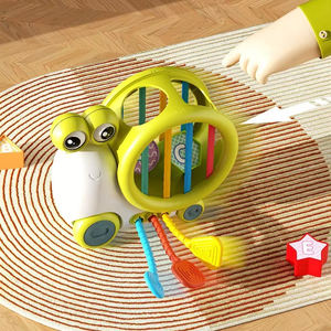 Juguete Educativo Temprano en Forma de Caracol, Juguete Sensorial Montessori con Cuerda para Jalar, para Bebés - Product Image 2