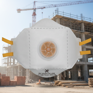 से प्रमाणित xPro/odm fp2 डिस्पोजेबल <span class=keywords><strong>3</strong></span>-परत श्वासयंत्र मास्क p912v एन149 प्रमाणपत्र समायोज्य नाक क्लिप फ्लैट पैटर्न - Product Image 1