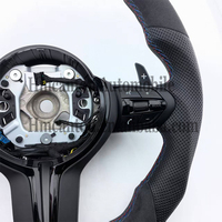 Vente en gros de cuir micro-perforé pour volant de voiture BMW Série 3, Série 5, M3, M5, M6, F10, F20, F30, F90