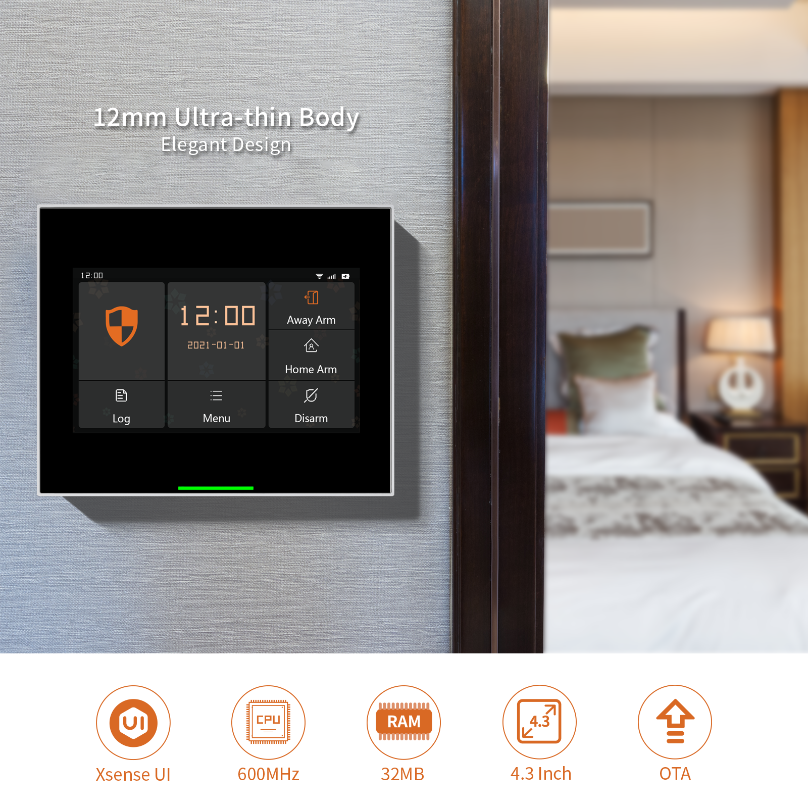 Staniot Tuya WiFi+4G Smart Anti-theft Alarm Controller Alexa/Google Voice Control App Remote 433MHz Wireless Home Security · image 2