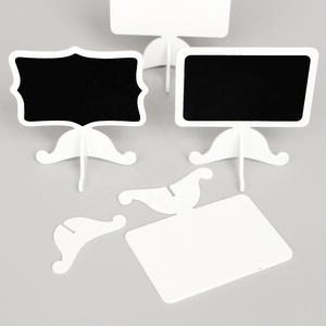 Cà phê cửa hàng thực phẩm bảng thiết lập Mini dấu hiệu bên kỳ nghỉ đám cưới Bảng tin bảng Bảng bảng hiệu với chủ sở hữu màu trắng - Product Image 1