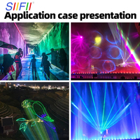 IP65 étanche haute puissance 30W RGB Animation projecteur de lumière Laser LED pour le projet d'éclairage de repère de ciel de bâtiment extérieur Aurora