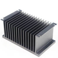 Vente en gros Chine Usine Refroidisseur Électrique Radiateur En Aluminium Profilé D'extrusion Dissipateur de Chaleur Usinage CNC Pliage Coupe Soudage