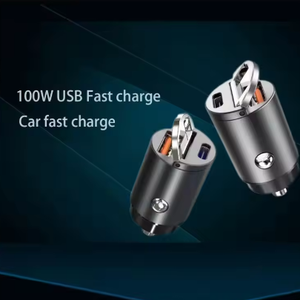 Chargeur de <span class=keywords><strong>voiture</strong></span> à double port 30W, prix abordable, charge rapide et efficace pour <span class=keywords><strong>smartphone</strong></span> et ordinateur portable - Product Image 2