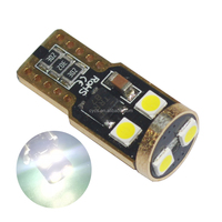 6Smd 3030 6LED T10 Canbus Plaque d'immatriculation et éclairage de dôme de voiture W5W 194 168 Accessoires d'éclairage LED Éclairage intérieur pour véhicules