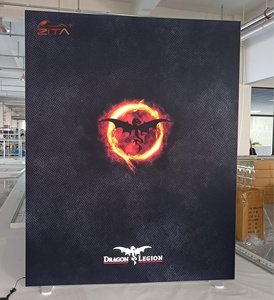 Caja de Luz sin Marco de Doble Cara con Retroiluminación para Tela Tensada, Tamaño Personalizado, Directo de Fábrica - Product Image 1