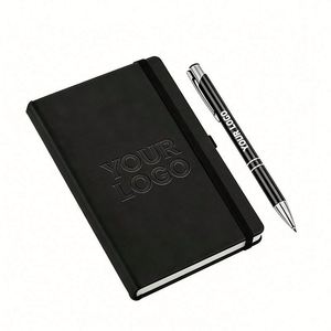 Carnets en cuir personnalisés A5 A6 faits à la main en gros avec impression personnalisée du couverture - Product Image 1