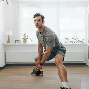 Venta al por mayor: Vaso de agua con peso de 8 kg para fitness, taza de fitness con peso para fortalecer muñecas en casa - Product Image 3