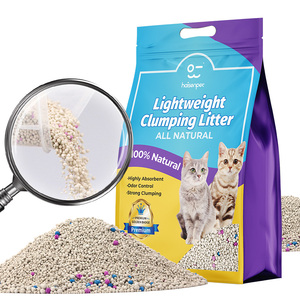 OEM Arena Para Gatos Strong Clumping Low Dust Odor Control Kitty Lavender Scented Ball Shape Bentonite <b>Litter</b> Sand - Product Image 1