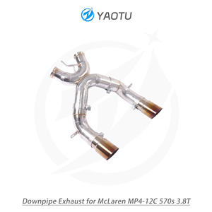 Sistema <span class=keywords><strong>de</strong></span> Escape <span class=keywords><strong>de</strong></span> Acero Inoxidable SS304 <span class=keywords><strong>de</strong></span> Alta Calidad <span class=keywords><strong>YT</strong></span> para Mclaren 12c <span class=keywords><strong>Mp4</strong></span> 3.8T - Product Image 6