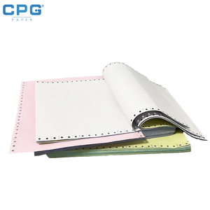Factory Wholesale Carbonless Paper Continuous Form Roll <b>Sheets</b> Eco Friendly NCR Paper For High Volume Printing - Product Image 1
