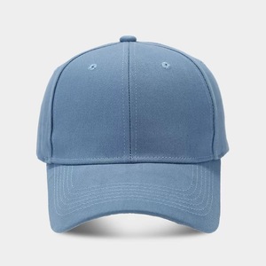 Low MOQ Sun Protection Basic Solid Baseball <b>Hat</b> Lightweight 100% Cotton Adjustable Cap <b>For</b> Outdoor Activities All Seasons - Product Image 2