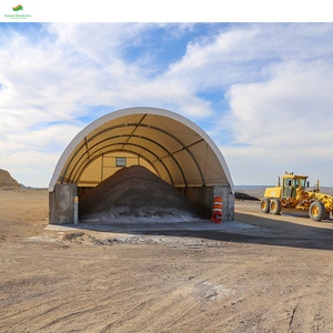 Carpa Domo Moderna con Estructura Metálica para Exteriores, Resistente al Fuego e Impermeable, Refugio de Acero, Resistente al Viento y la Nieve, Cobertizo para Autos, Almacenes con Lona de PVC - Product Image 4