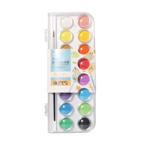 Palette de peinture <span class=keywords><strong>aquarelle</strong></span> légère et portable Maries 12 couleurs pour étudiants, idéale pour le dessin sur papier, l'anime et les peintures résistantes à la lumière - Product Image 2