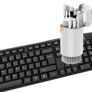 Popular Multi-funcional Computer <span class=keywords><strong>Keyboard</strong></span> Fone de ouvido <span class=keywords><strong>Cleaning</strong></span> Pen Mobile Screen Dust <span class=keywords><strong>Brush</strong></span> 20 em 1 Kit de limpeza - Product Image 2