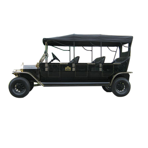 Voiture de golf vintage à batterie lithium, 5 places, batterie 48V, autonomie 100 km, véhicule touristique - Product Image 4