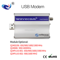 Modem GSM Wavecom Fastrack M1306b avec port USB sans fil et commandes prédéfinies