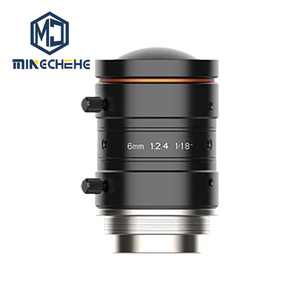 6 มม. F2.4 C-Mount 1/1.8" 10MP ความละเอียดสูงความบิดเบือนต่ำวิชันซิสเต็มอุตสาหกรรมเลนส์ FA MVL-HF0624M-10MP MVL-HF0824M-10MP - Product Image 1