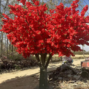 Cây hoa anh đào nhân tạo trang trí trong nhà, cây hoa anh đào giả lớn, cây hoa nhân tạo, cây anh đào - Product Image 5