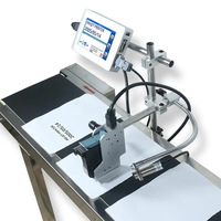 Online Tij Thermische Inkjet Coder Printer Voor Plastic Zak En Hout Schuimende Inkjet Printer
