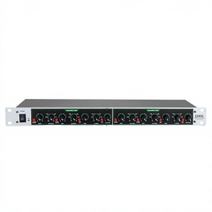 COKYIS/OEM 224XL Égaliseur audio 4 voies XLR en métal, Crossover, Son Surround, Sorties Haut/Moyen/Bas pour Subwoofer, Contrôle par Bouton pour PA - Product Image 2