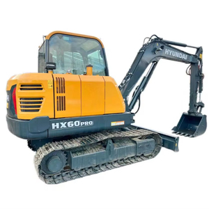 Construction Equipment 6 Ton Mini Crawler Digger Excavator Hx60pro Original Cheap - Product Image 1