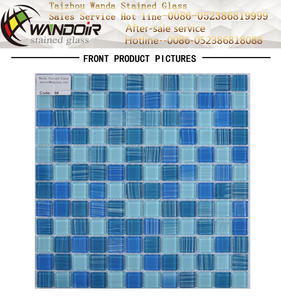 Wanda – carreaux de vitrail multicolores, dosseret en mosaïque pour l'intérieur de la cuisine, de la salle de bain, décoration murale, livraison en plomb - Product Image 2