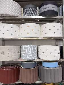 Tissu <span class=keywords><strong>de</strong></span> bordure latérale <span class=keywords><strong>de</strong></span> <span class=keywords><strong>matelas</strong></span> tissé imprimé organique résistant aux taches-Matériau en polyester protecteur pour des bordures faciles à nettoyer - Product Image 4