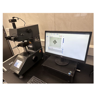 Micro-durimètre Vickers de haute précision à commande pondérale, connecté au PC, avec tourelle automatique