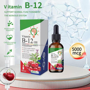 Fulife OEM Vitamine B12 Methylcobalamine Orale Vloeibare Druppels 5000mcg 60ml Fles voor Volwassenen Immuunondersteuning - Product Image 2