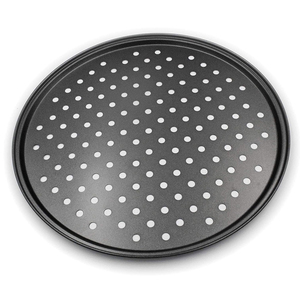 Teglia Forata Professionale per <span class=keywords><strong>Pizza</strong></span>, Vassoio da Forno per <span class=keywords><strong>Pizza</strong></span> Croccante, Griglia per Barbecue e Arrosto di Carne - Product Image 5