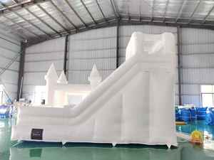 Châteaux gonflables commerciaux, au design classique blanc, sont un choix idéal pour les lieux de réception de <span class=keywords><strong>mariage</strong></span>. - Product Image 4