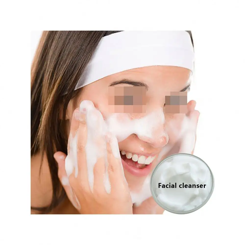 Detergente viso trattamento antirughe Acne perossido di benzoile pulizia profonda lavaggio viso ingredienti sfusi venduti da Kg