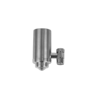 Adaptateur universel multiple gratuit en acier inoxydable pour filtre à eau de robinet, filtre à eau lavable et durable