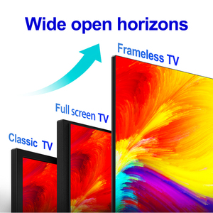 Weier Fabbrica OEM Nuovo <span class=keywords><strong>Schermo</strong></span> Piatto 50 55 Pollici Grande Formato UHD Android <span class=keywords><strong>TV</strong></span> Smart <span class=keywords><strong>TV</strong></span> Senza Cornice Televisori WEB OS - Product Image 4