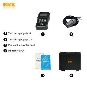 Misuratore di Spessore Ultrasonico Industriale OEM per Metalli Alta Precisione Risoluzione 0,01mm Intervallo 0,75-450mm Memorizza 2000 Dati - Product Image 6
