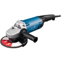 Meuleuse d'angle industrielle 180 mm haute puissance à courant alternatif avec interrupteur coulissant FF-180A/SH pour le décapage de la rouille, la découpe et le polissage