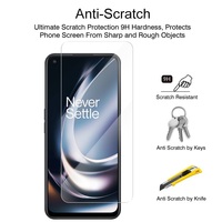 Pour OnePlus Nord CE 3 Lite 5G 6,72 pouces, verre trempé transparent 9H 2.5D, protection d'écran pour Nord CE 2 Lite 5G, film