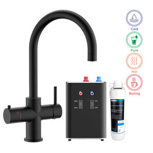 Iwater 4-in-1 Heim-Sofort-Heißwasserbereiter, Kochendes Wasser, Wasserreiniger, Trinkwasser, Untertisch-Filter, Heizung, Küchenarmaturen, Mischer, Wasserhähne - Product Image 1