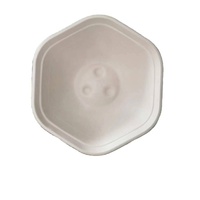Bol écologique en pulpe de bagasse de canne à sucre biodégradable pour soupes et salades – Vaisselle jetable design